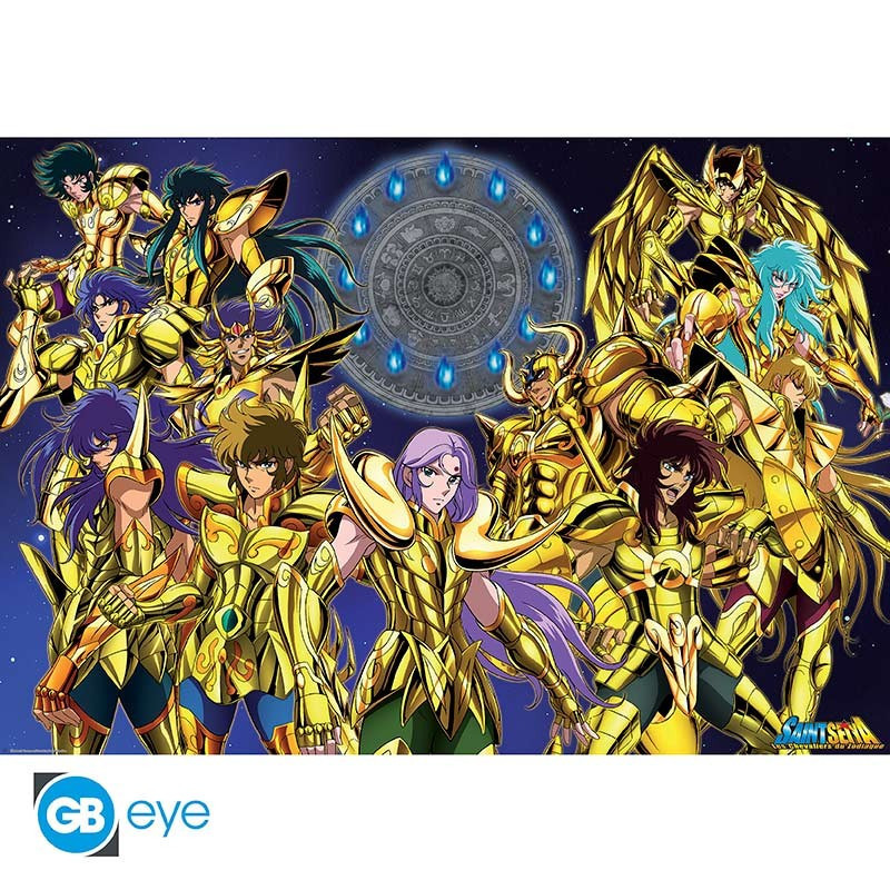 SAINT SEIYA CHEVALIER D OR 1 AFFICHE 91 5 X 61