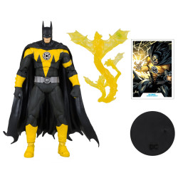 BATMAN SINESTRO CORPS DC MULTIVERSE FIGURINE GOLD LABEL 18 CM