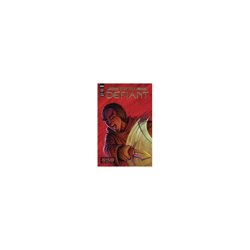 STAR TREK DEFIANT  7 CVR A WARD