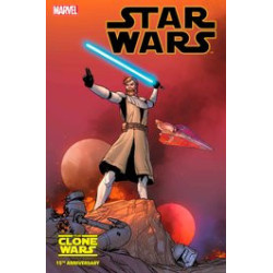 STAR WARS  37 CAMUCOLI OBIWAN CLONE WARS 15TH ANNIV VAR