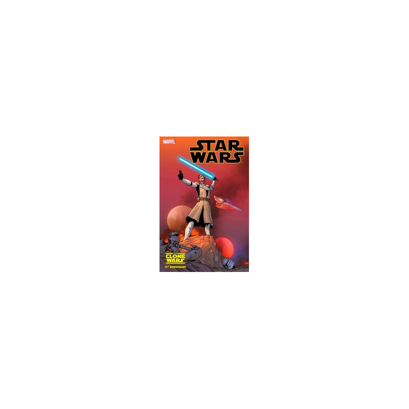 STAR WARS  37 CAMUCOLI OBIWAN CLONE WARS 15TH ANNIV VAR