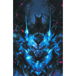 KNIGHT TERRORS NIGHTWING  2  OF 2  CVR B FRANCESCO MATTINA CARD STOCK 