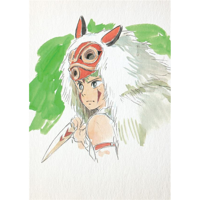 CARNET GHIBLI  PRINCESSE MONONOKE