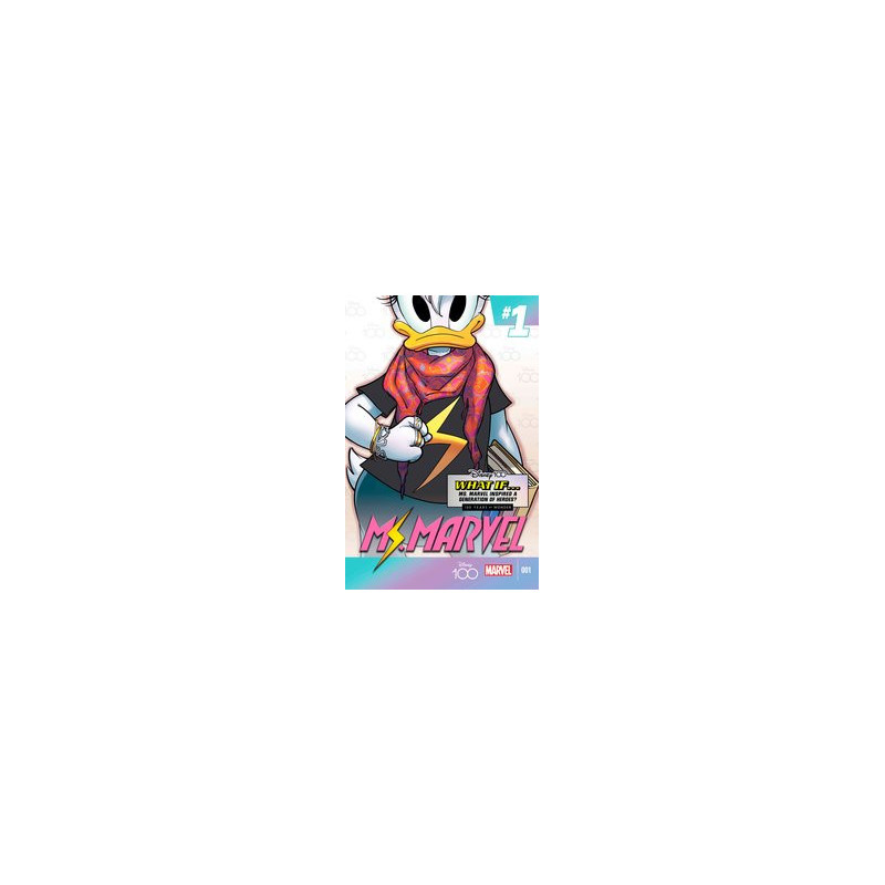 AMAZING SPIDERMAN  33 PERISSONOTTO DISNEY100 MS  MARVEL VAR