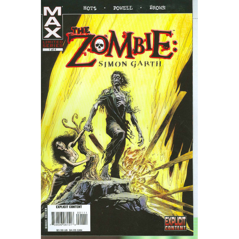 ZOMBIE SIMON GARTH 1 OF  4   MR 
