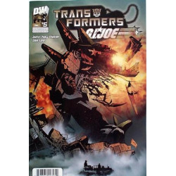 TRANSFORMERS G I JOE VOL 1 ISSUE 5