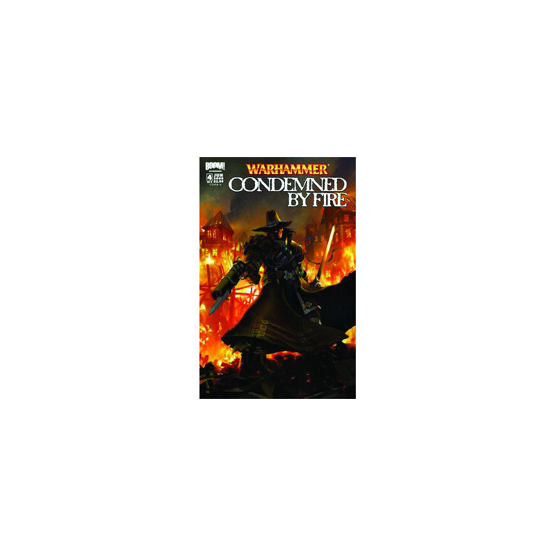 WARHAMMER CONDEMNED BY FIRE 4  OF 5  CVR B