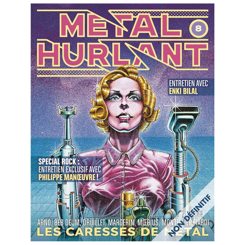 METAL HURLANT N 8 LES CARESSES DE METAL