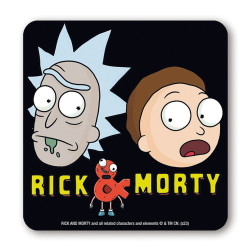 RICK AND MORTY  HEADS COASTER