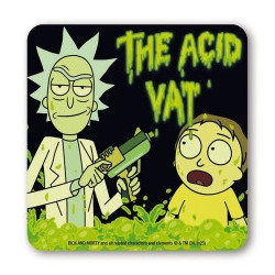 RICK AND MORTY  THE ACID VAT COASTER