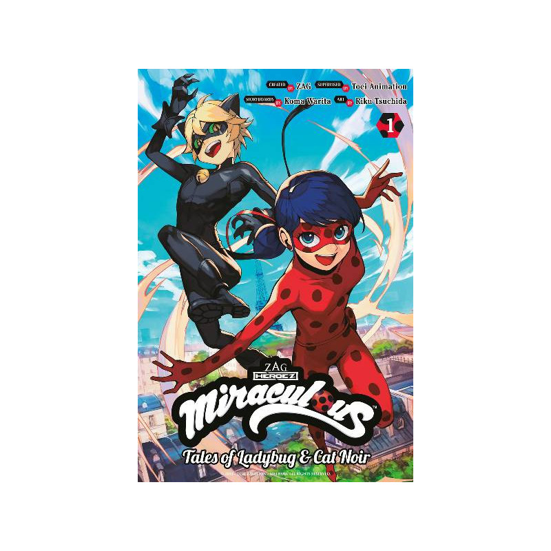 MIRACULOUS TALES OF LADYBUG   CAT NOIR GN VOL 01 VERSION ANGLAISE 