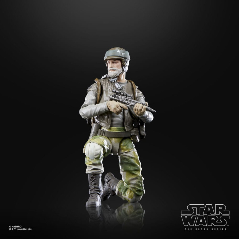 REBEL COMMANDO STAR WARS EPISODE VI 40TH ANNIVERSARY BLACK SERIES FIGU