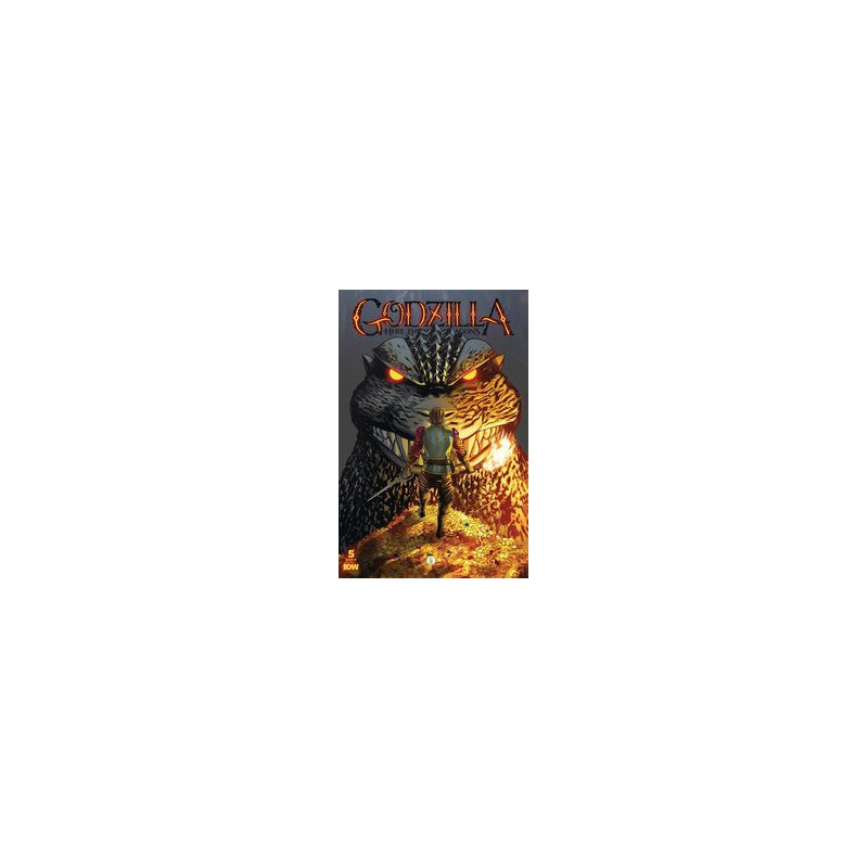 GODZILLA HERE THERE BE DRAGONS  5 CVR A MIRANDA