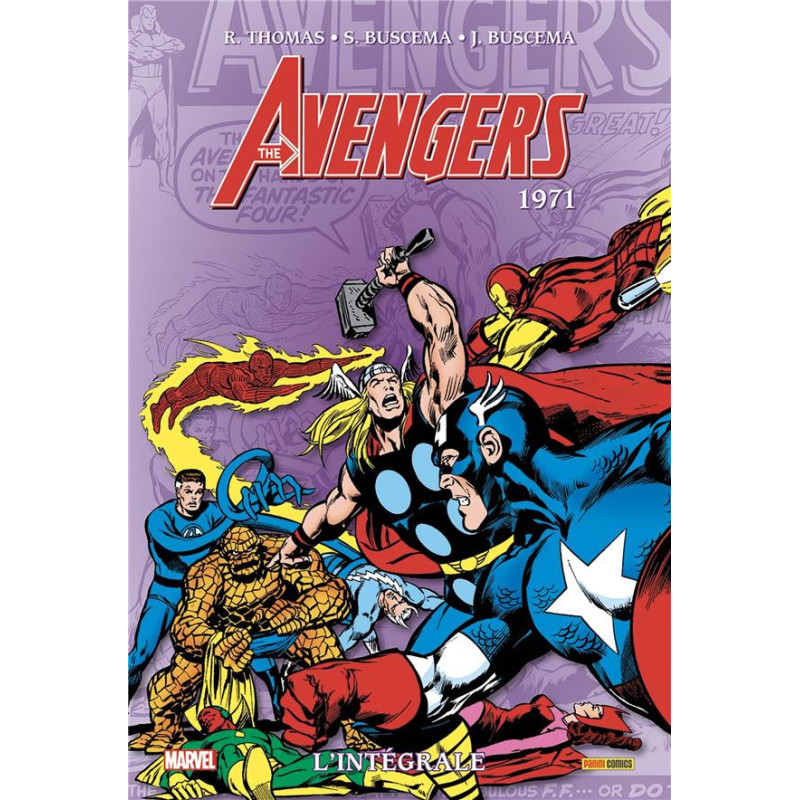 AVENGERS  L INTEGRALE 1971 T08 NOUVELLE EDITION