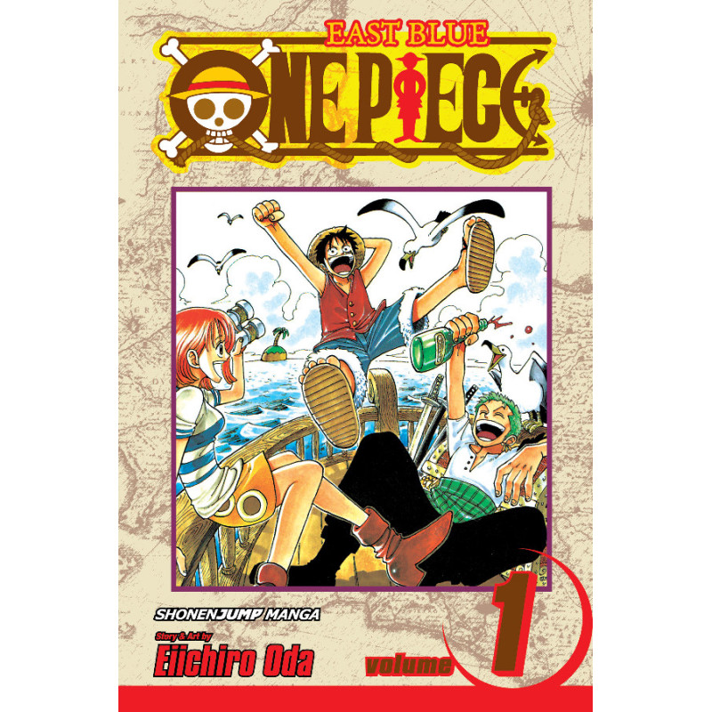 ONE PIECE VOL 01  VERSION ANGLAISE 