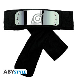 NARUTO  BANDEAU ANTI KONOHA NOIR TAILLE ADULTE