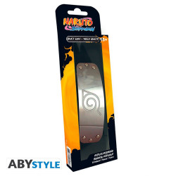 NARUTO  BANDEAU ANTI KONOHA NOIR TAILLE ADULTE