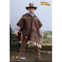 MARTY MCFLY RETOUR VERS LE FUTUR III FIGURINE MOVIE MASTERPIECE 28 CM