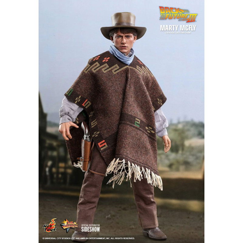 MARTY MCFLY RETOUR VERS LE FUTUR III FIGURINE MOVIE MASTERPIECE 28 CM