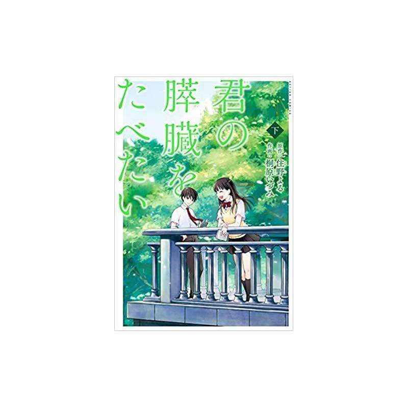 JE VEUX MANGER TON PANCREAS B  MANGA VO JAPONAIS 