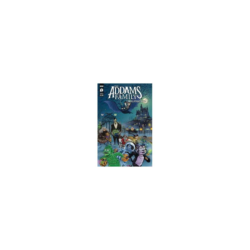 ADDAMS FAMILY CHARLATANS WEB  2 CVR A FLORES