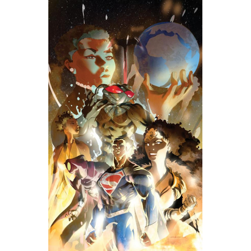 TITANS BEAST WORLD WALLER RISING  1  ONE SHOT  CVR A KERON GRANT