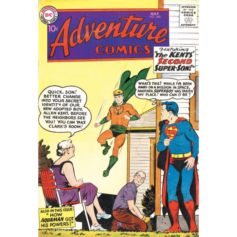 ADVENTURE COMICS  260 FACSIMILE EDITION CVR A CURT SWAN   STAN KAYE