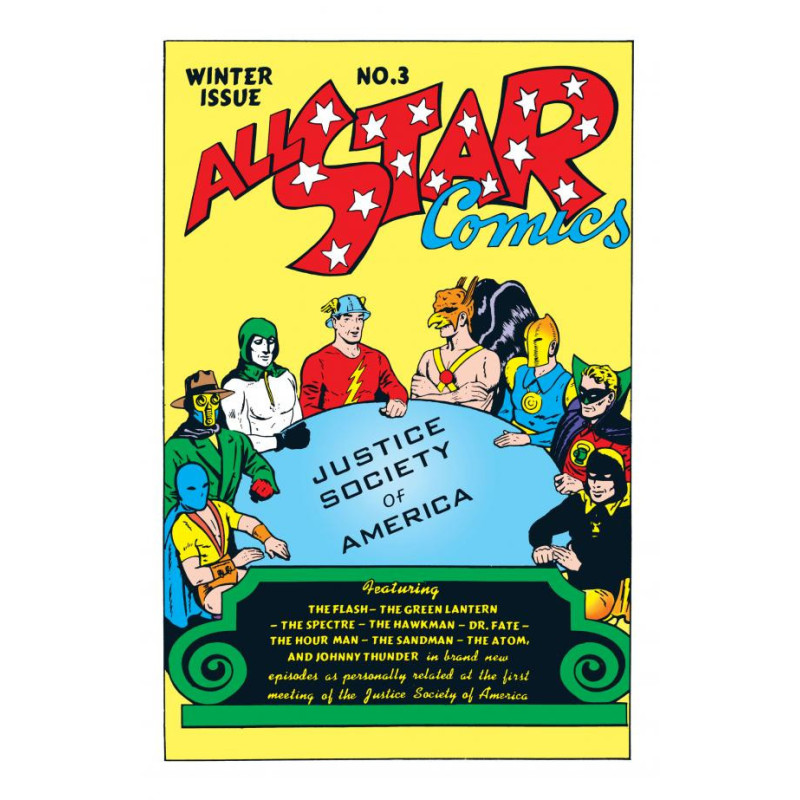 ALLSTAR COMICS  3 FACSIMILE EDITION CVR A EE HIBBARD