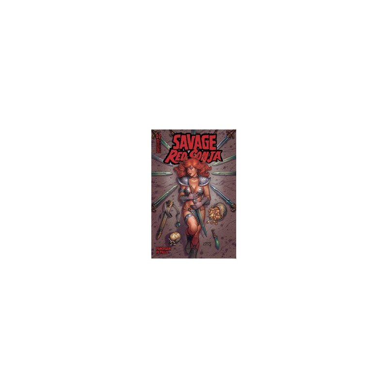 SAVAGE RED SONJA  2 CVR C LINSNER