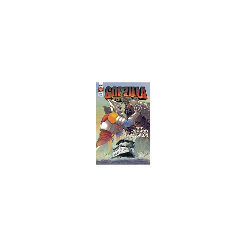 GODZILLA RIVALS JET JAGUAR VS MEGALON ONESHOT  1 CVR B GRIFFITH