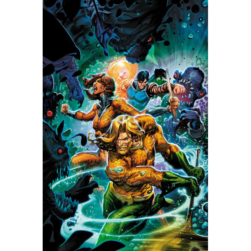 TITANS BEAST WORLD TOUR ATLANTIS  1  ONE SHOT  CVR B HOWARD PORTER CAR