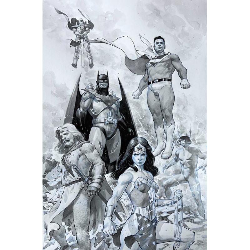 BATMAN SUPERMAN WORLDS FINEST  22 CVR B JEROME OPENA CARD STOCK VAR