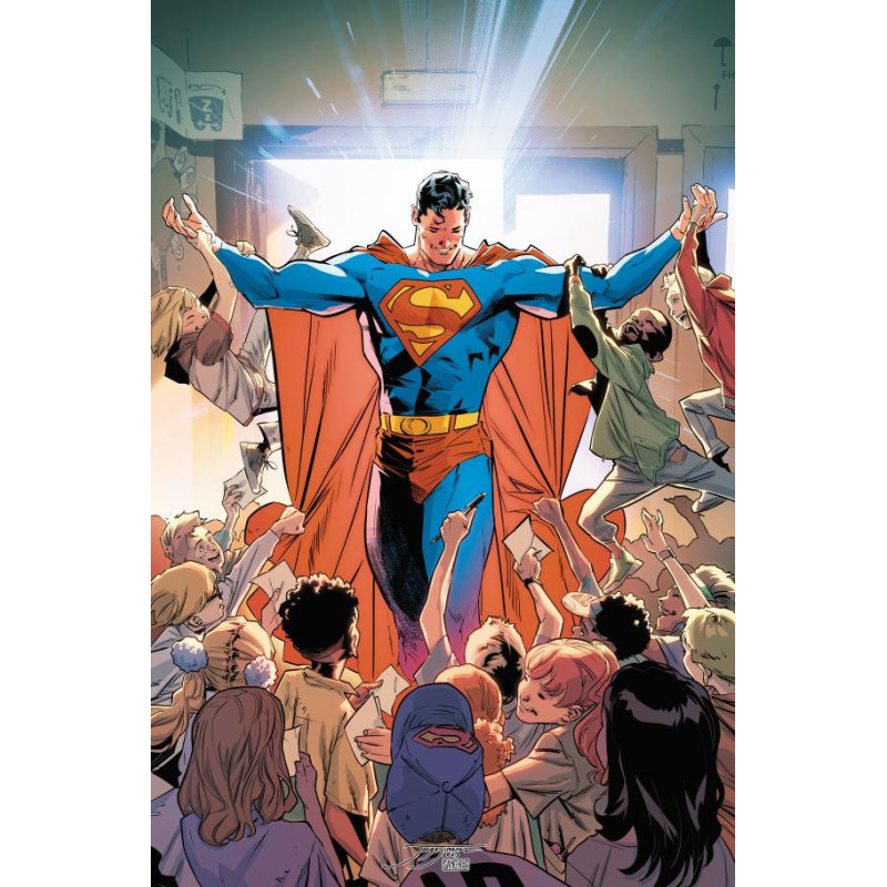 ACTION COMICS  1060 CVR C JORGE JIMENEZ CARD STOCK VAR  TITANS BEAST W