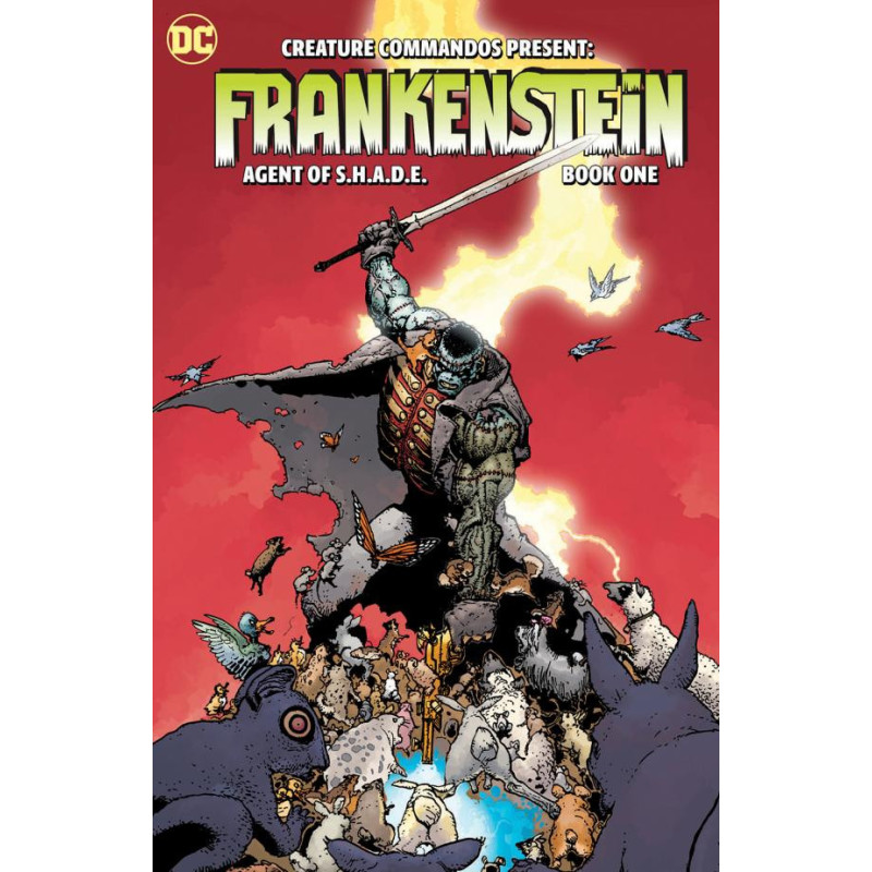 CREATURE COMMANDOS PRESENT FRANKENSTEIN AGENT OF SHADE TP BOOK 01