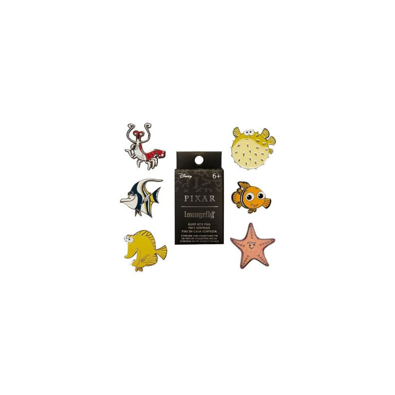 FINDING NEMO FISH TANK BUDDIES PIXAR LOUNGEFLY PIN S EMAILLE