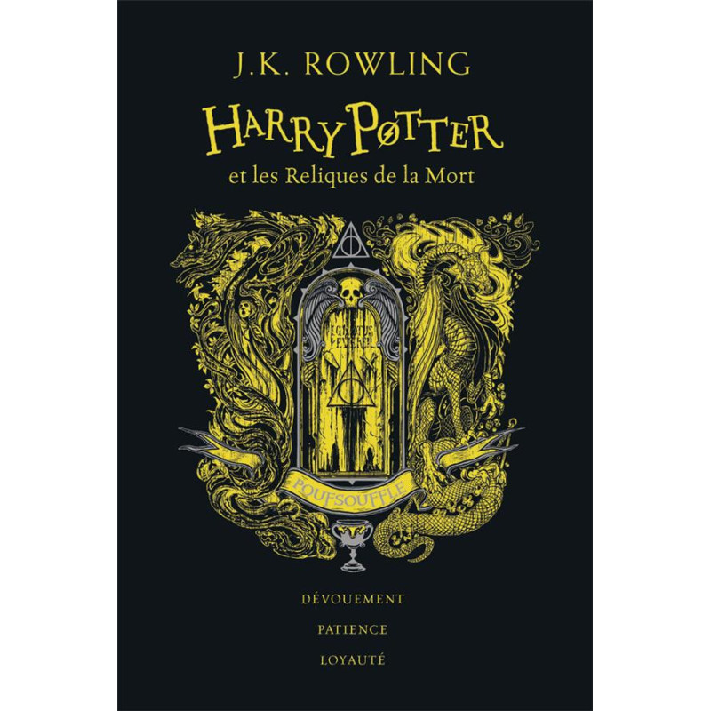 HARRY POTTER ET LES RELIQUES DE LA MORT  EDITION POUFSOUFFLE