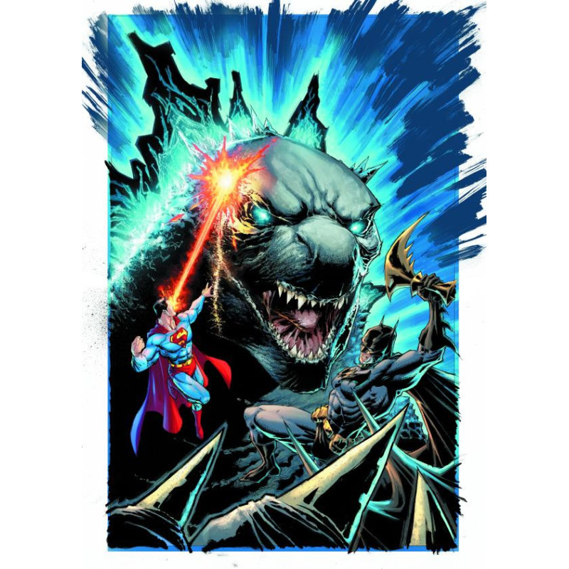 JUSTICE LEAGUE VS GODZILLA VS KONG  4  OF 7  CVR C WHILCE PORTACIO GOD