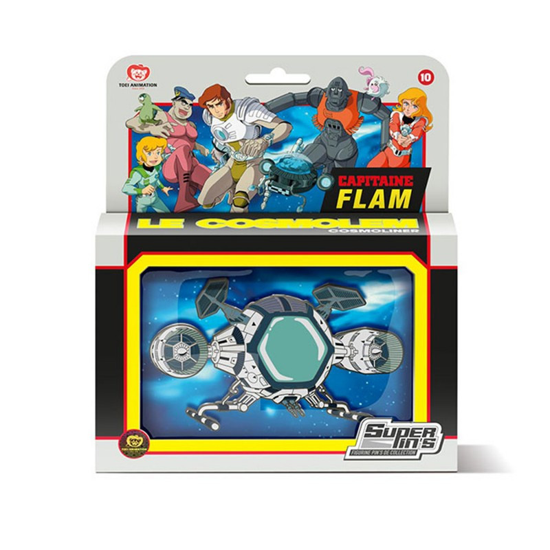 COSMOLEM CAPITAINE FLAM PIN S GEANT TIRAGE LIMITE 10 CM