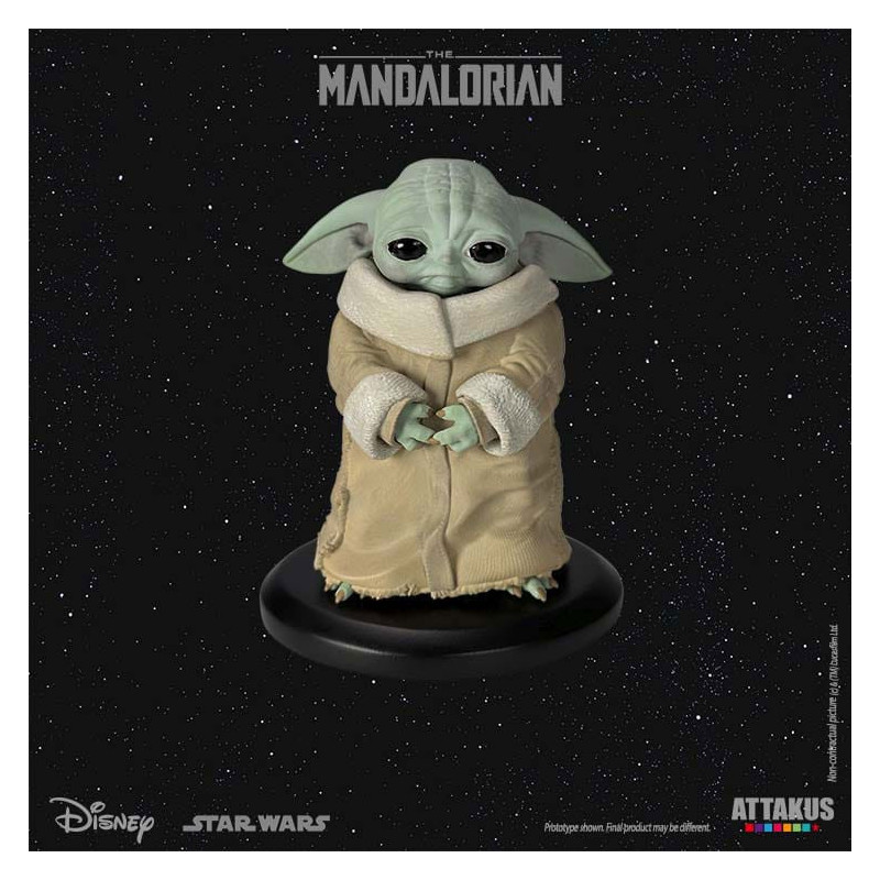 GROGU FEELING SAD MANDALORIAN STATUE