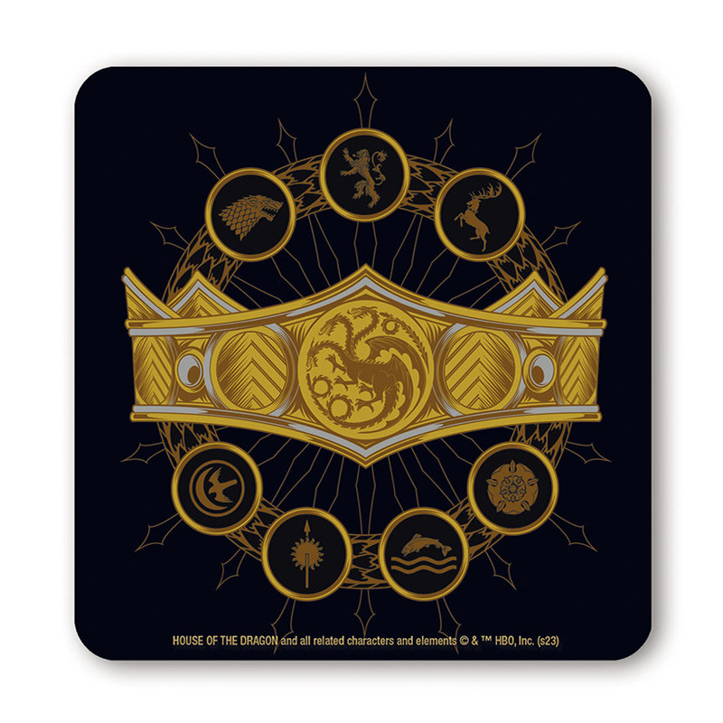 TARGARYEN CROWN COASTER
