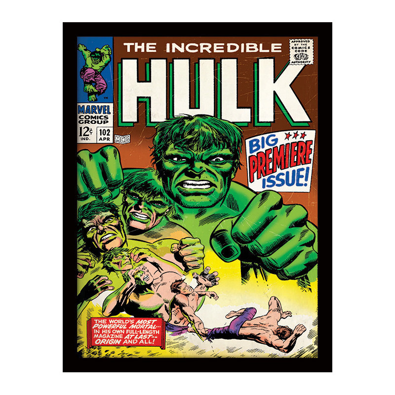 HULK COMIC COVER TABLEAU