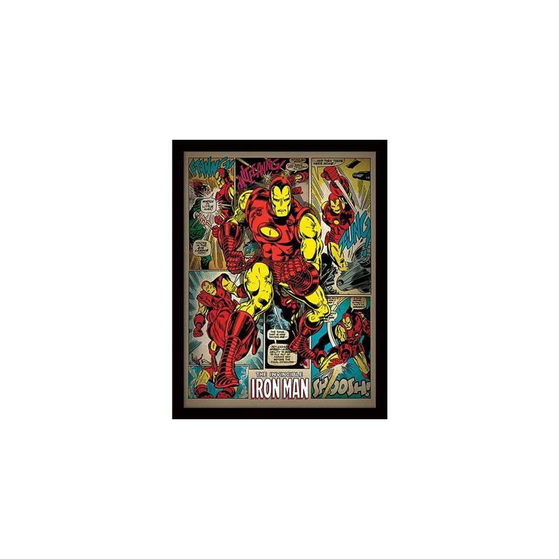 IRON MAN RETRO TABLEAU