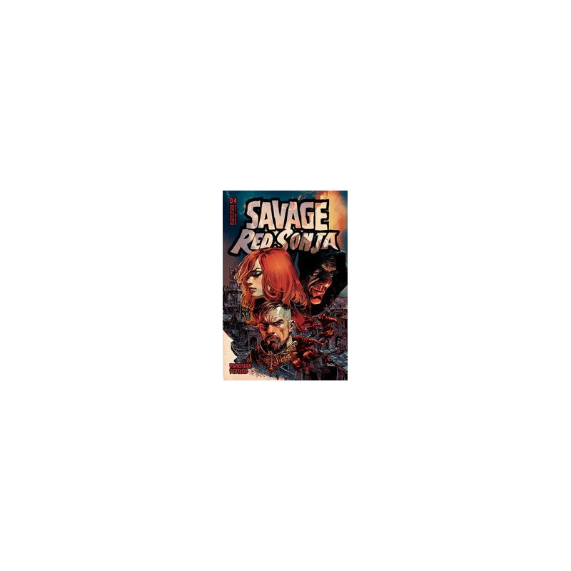 SAVAGE RED SONJA  4 CVR A PANOSIAN