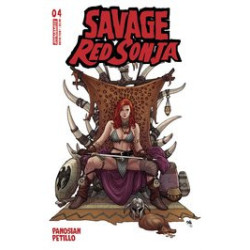 SAVAGE RED SONJA  4 CVR B CHO