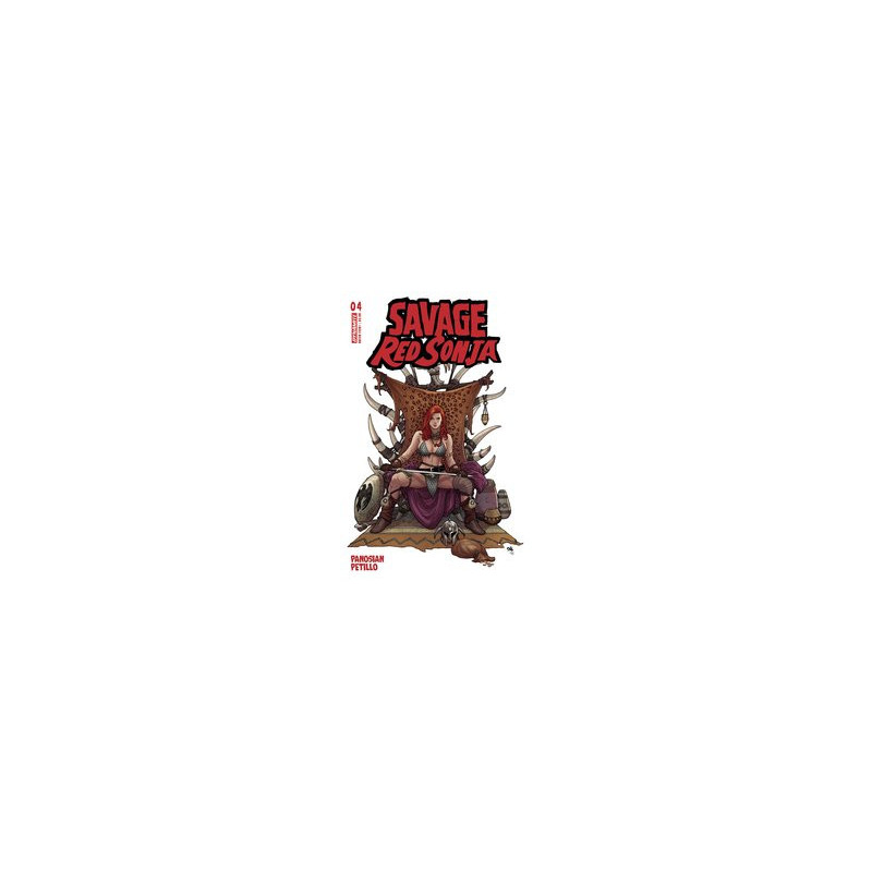 SAVAGE RED SONJA  4 CVR B CHO