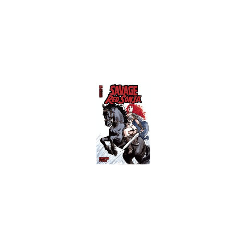 SAVAGE RED SONJA  4 CVR C MARINI