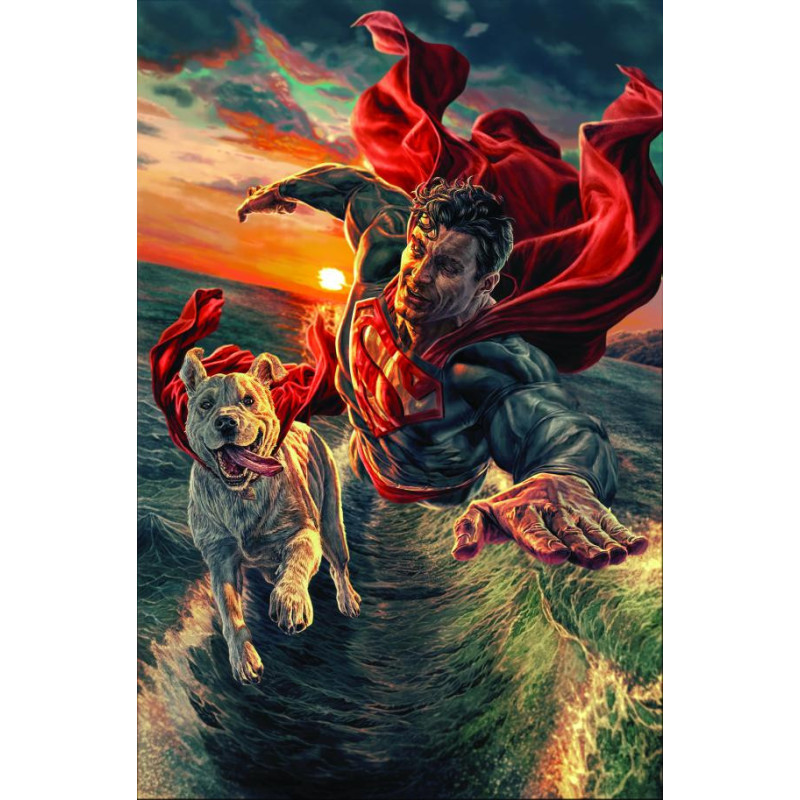 SUPERMAN  11 CVR B LEE BERMEJO CARD STOCK VAR