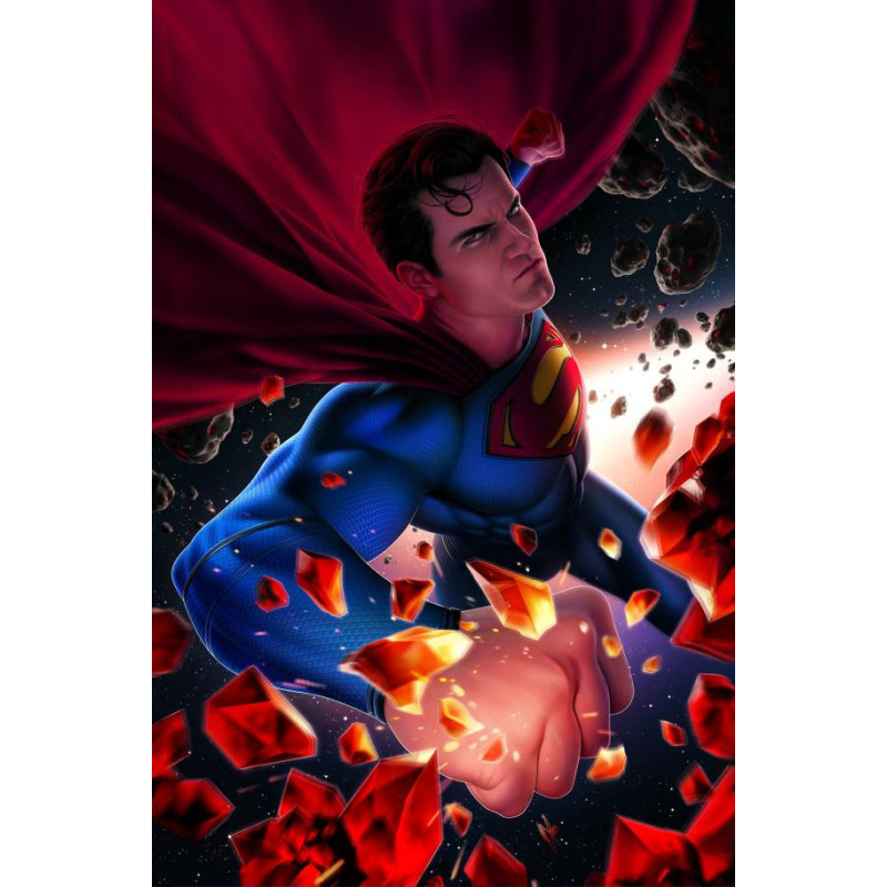 SUPERMAN  11 CVR C WARREN LOUW CARD STOCK VAR