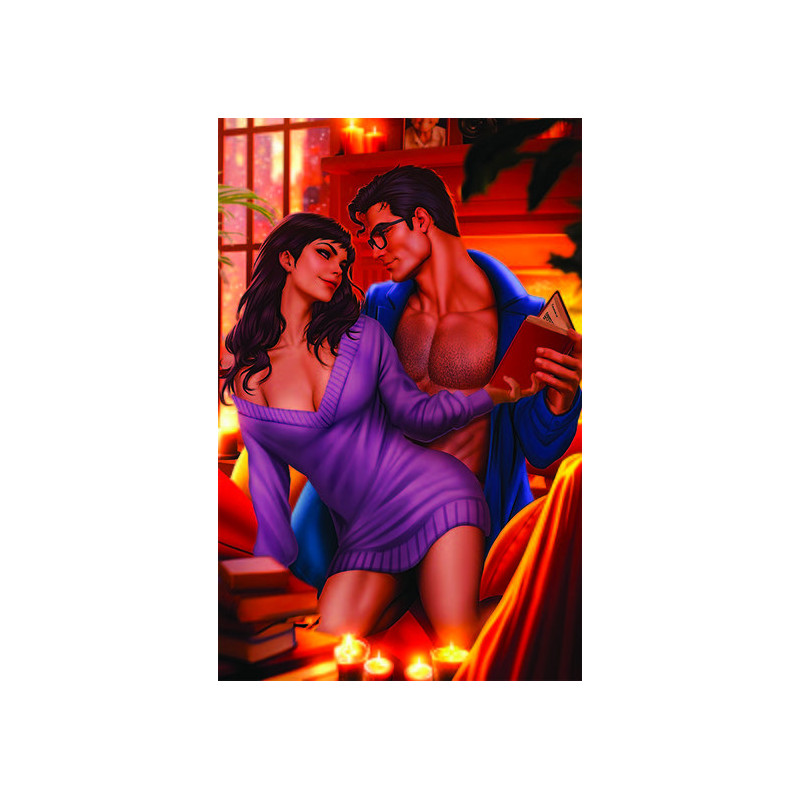 SUPERMAN  11 CVR D ARIEL DIAZ SWEATER WEATHER CARD STOCK VAR