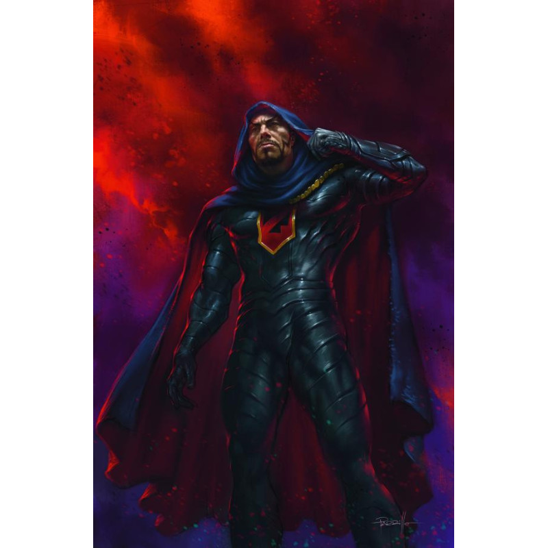 KNEEL BEFORE ZOD  2  OF 12  CVR B LUCIO PARRILLO CARD STOCK VAR
